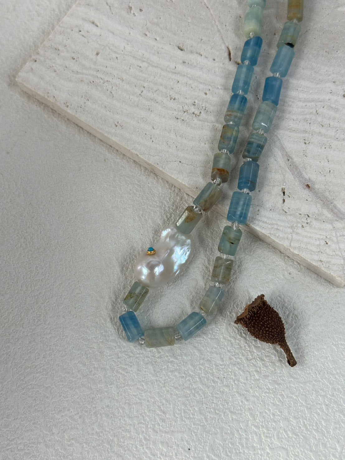 (A2626740)藍色松石大巴項鍊