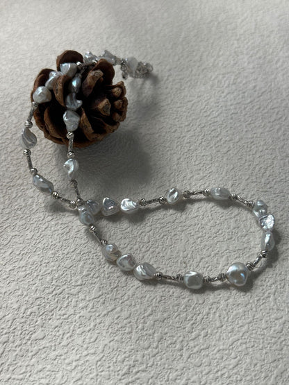 （A250208743)混合碎銀子項鍊