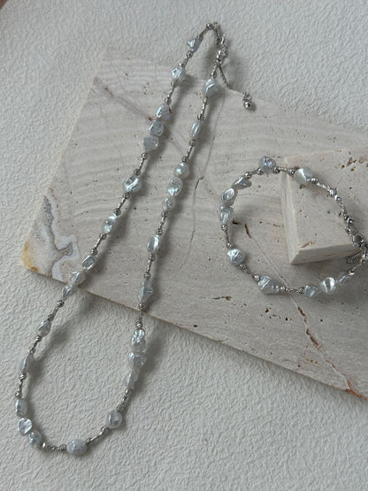 （A250208743)混合碎銀子項鍊