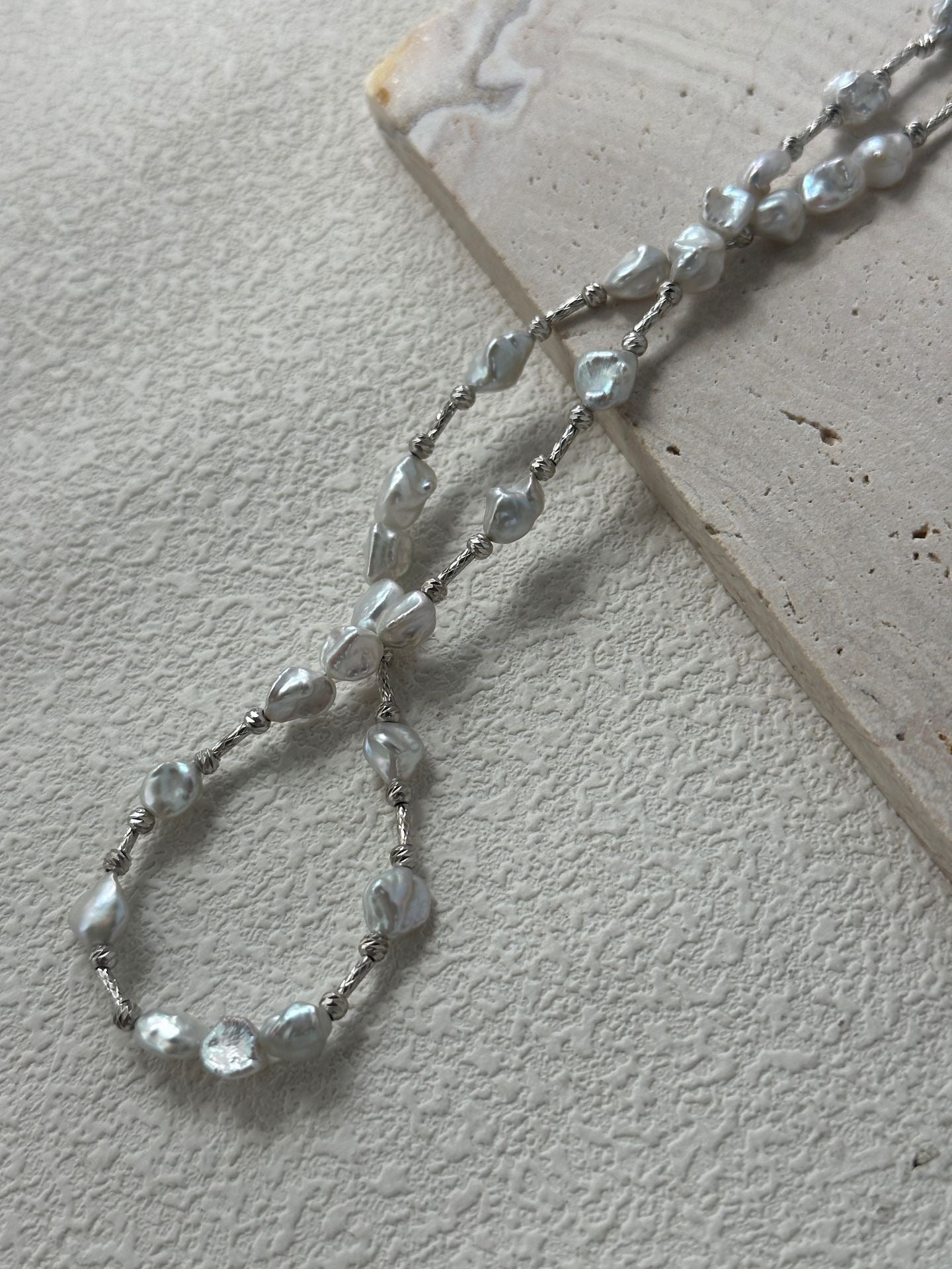 （A250208743)混合碎銀子項鍊