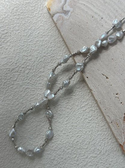 （A250208743)混合碎銀子項鍊