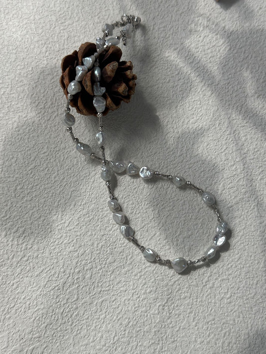 （A250208743)混合碎銀子項鍊