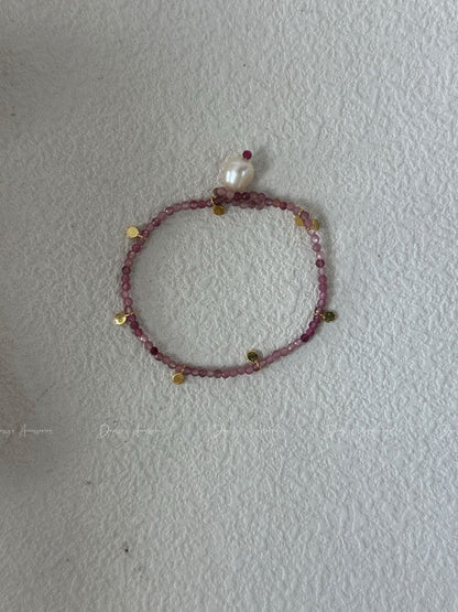 (A250727746)金片片手鍊(三色)