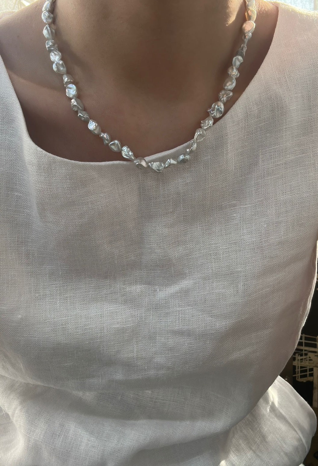 (A2525738)藍血碎銀子項鍊