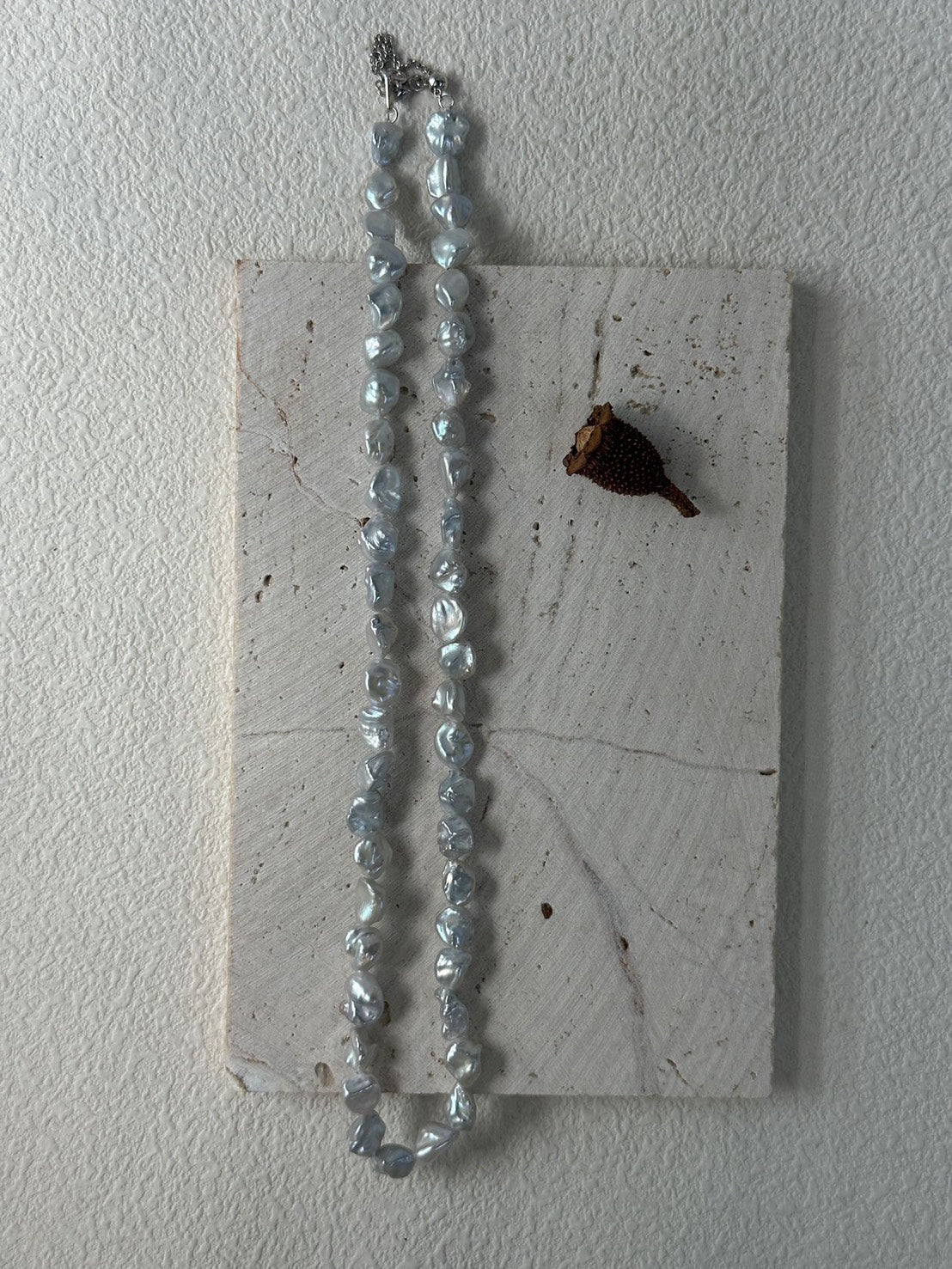 (A2525738)藍血碎銀子項鍊