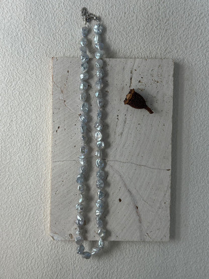 (A2525738)藍血碎銀子項鍊