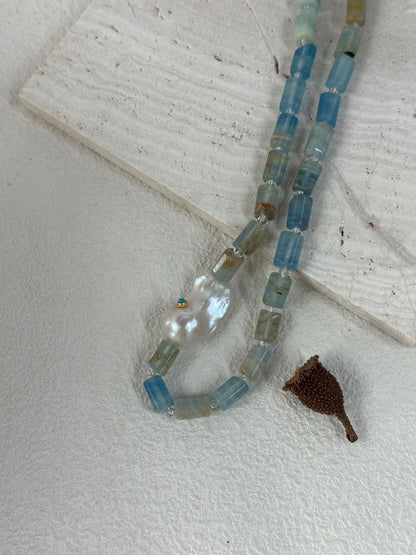 (A2626740)藍色松石大巴項鍊